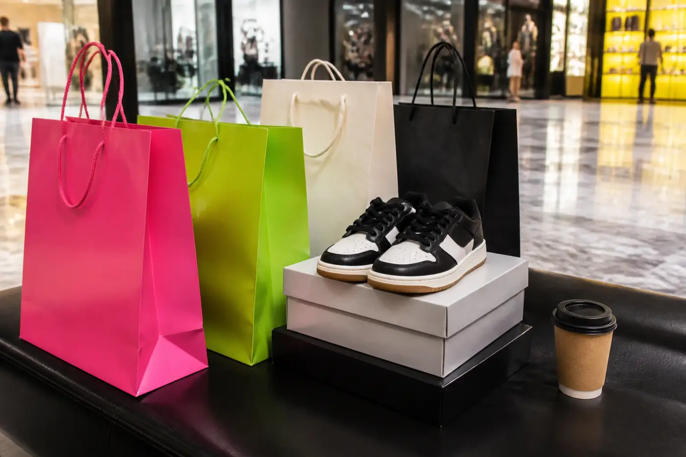 Shopping bags and retail haul